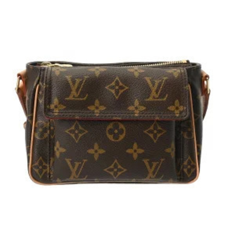 Louis Vuitton Monogram Vivacite Brown Canvas Shoulder Bag